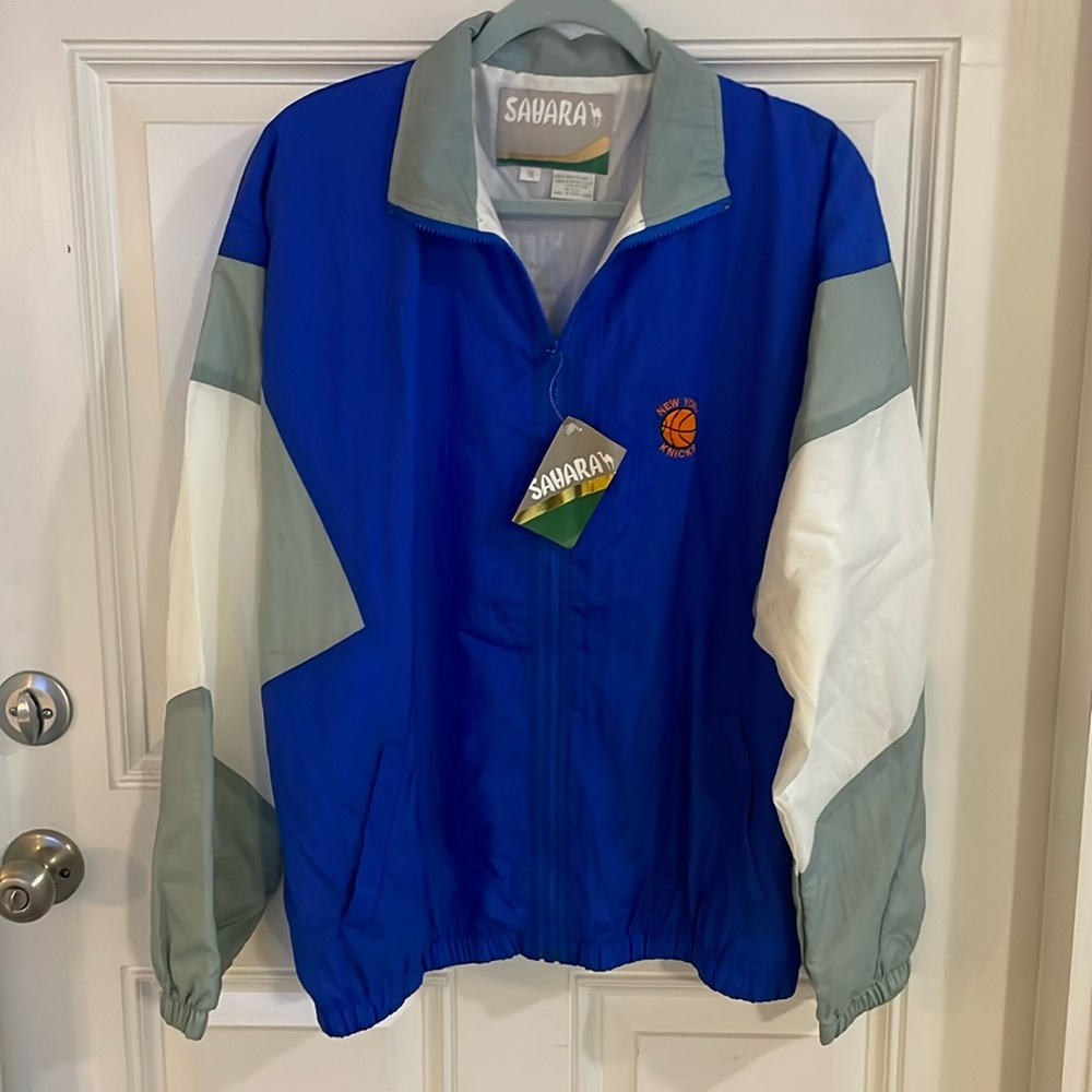 SAHARA vintage mens track suit NY KNICKS - MEDIUM